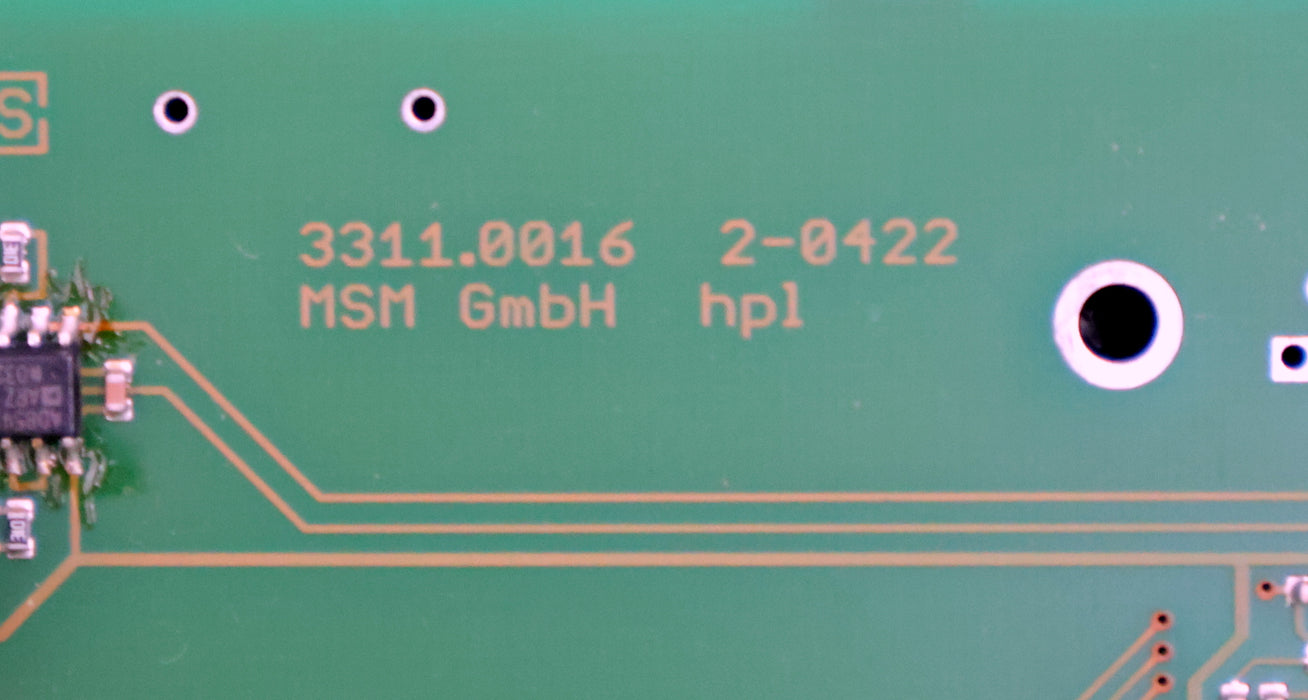 Bild des Artikels MSM-Einschubplatine-MST4-Ventilsteuerung-Kanal-4-A/B-Nr.-3311.0016-2-0422-hpl