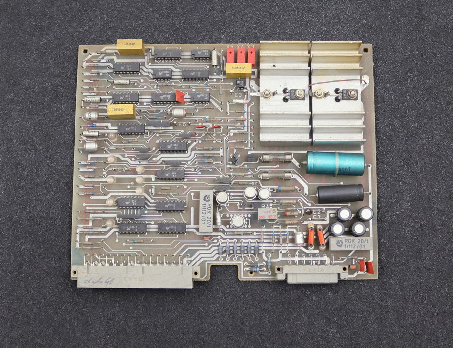Bild des Artikels VEM-NUMERIK-RFT-DDR-Einschubplatine-7200-340-01-Stempelung-EIMü-Defekt!!!!