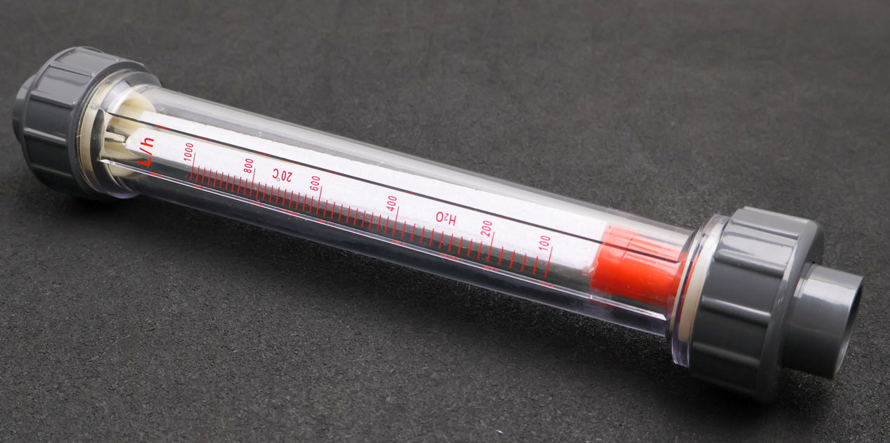 Ivar Durchflußmesser Flowmeter für Verteiler M6 1/2 Fußbodenverteiler Heizkreis