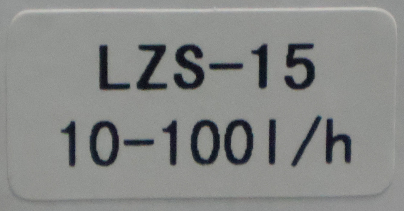 Bild des Artikels 2x-Durchflussmesser-aus-Kunststoff-LZS-15-Messbereich-10-100l/h-Medium:-Wasser
