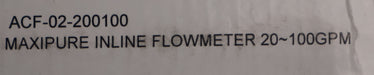 Bild des Artikels MAXIPURE-Inline-Durchflussmesser-ACF-20-200100-Gewindegröße-2''-20-100GPM