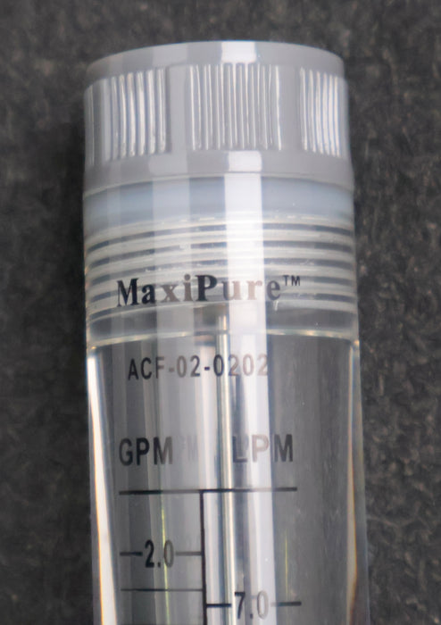 Bild des Artikels MAXIPURE-Inline-Durchflussmesser-ACF-02-0202-Gewindegröße-1/2''-0,2-2,0GPM