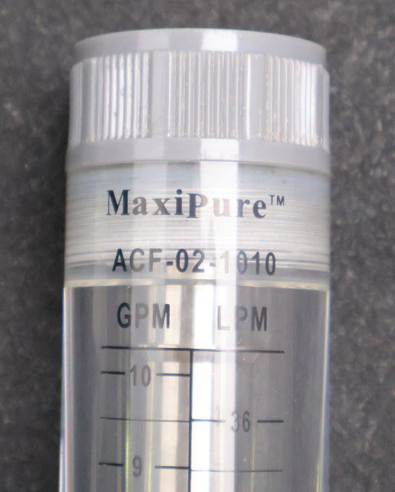 Bild des Artikels MAXIPURE-Inline-Durchflussmesser-ACF-02-1010-Gewindegröße-3/4''-1-10GPM