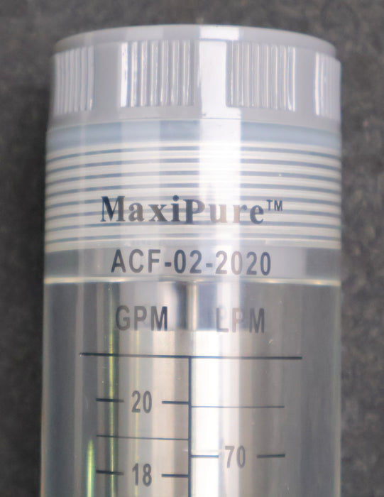 Bild des Artikels MAXIPURE-Inline-Durchflussmesser-ACF-02-2020-Gewindegröße-3/4''-2-20GPM