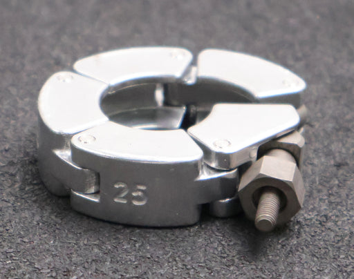 Bild des Artikels Spannkette-DN25-ISO-KF-5-Glieder-Material-Aluminium-Maße-200x18,5x17mm-gebraucht