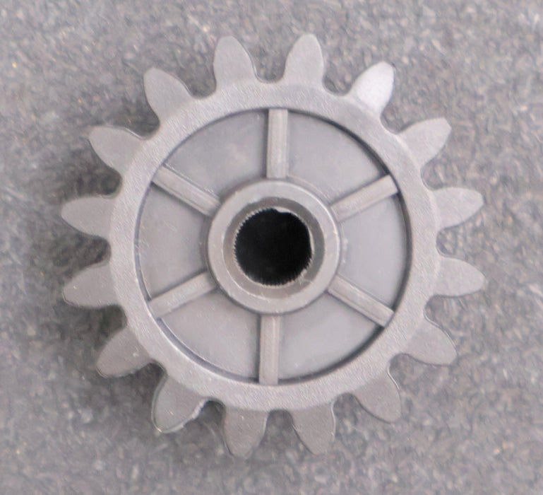 Bild des Artikels Kunststoff-Stirnrad-Modul-3-GesamtØ-54mm-Teilung-9,42mm-Zähnezahl-Z=-16