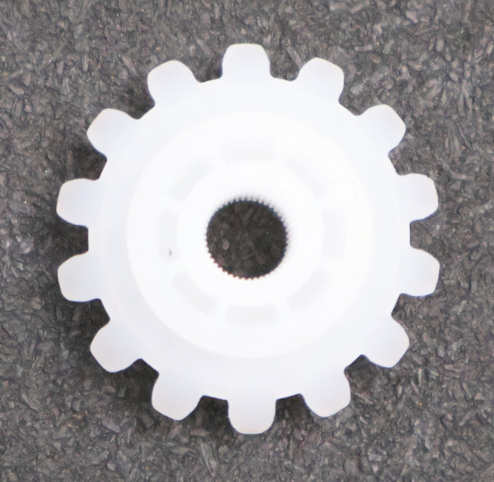 Bild des Artikels 5x-Kunststoff-Kegelstirnrad-Modul-3-GesamtØ-44mm-Zähnezahl-Z=-14-Material-PVDF