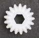 Bild des Artikels 5x-Kunststoff-Kegelstirnrad-Modul-3-GesamtØ-44mm-Zähnezahl-Z=-17-Material-PVDF