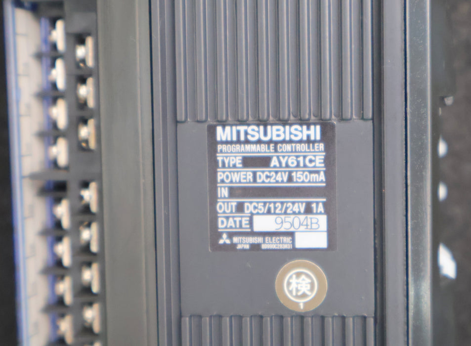 Bild des Artikels MITSUBISHI-MELSEC-Programmierbare-Steuerung-Type-AY61CE-24VDC-150mA-gebraucht