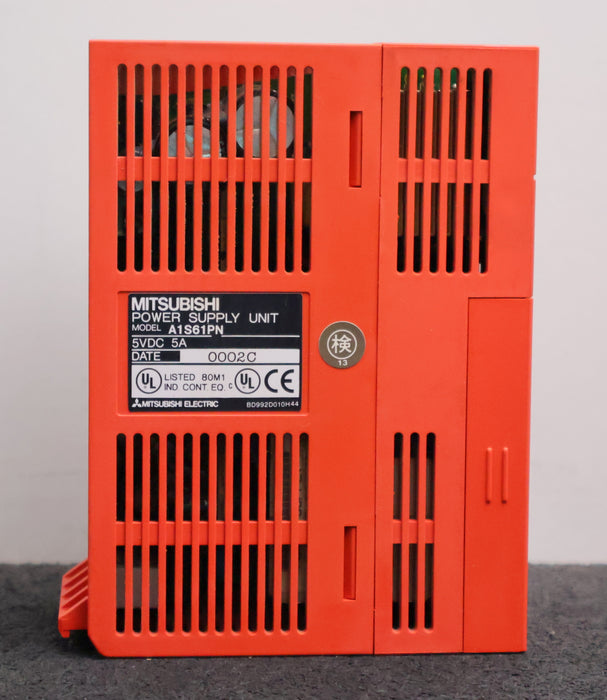 Bild des Artikels MITSUBISHI-MELSEC-Power-Supply-Type-A1S61PN-100-240VAC-105Va-50/60Hz-5VDC-5A