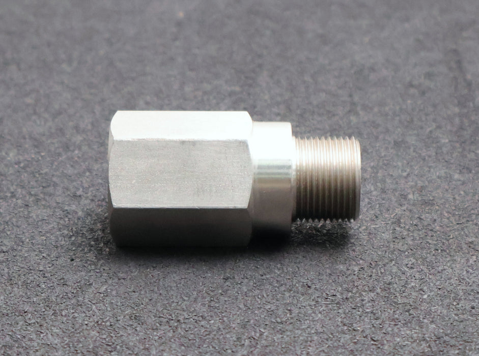 Bild des Artikels Rückschlagventil-1100428-3/4''-AG-3/4''-IG-Länge-75mm-Material-Edelstahl