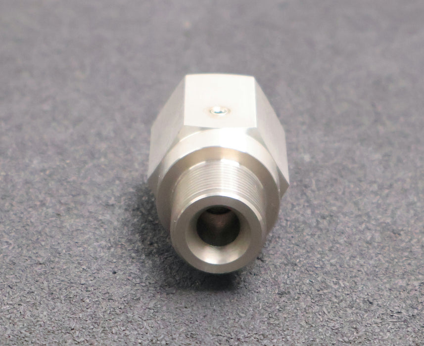 Bild des Artikels Rückschlagventil-1100428-3/4''-AG-3/4''-IG-Länge-75mm-Material-Edelstahl