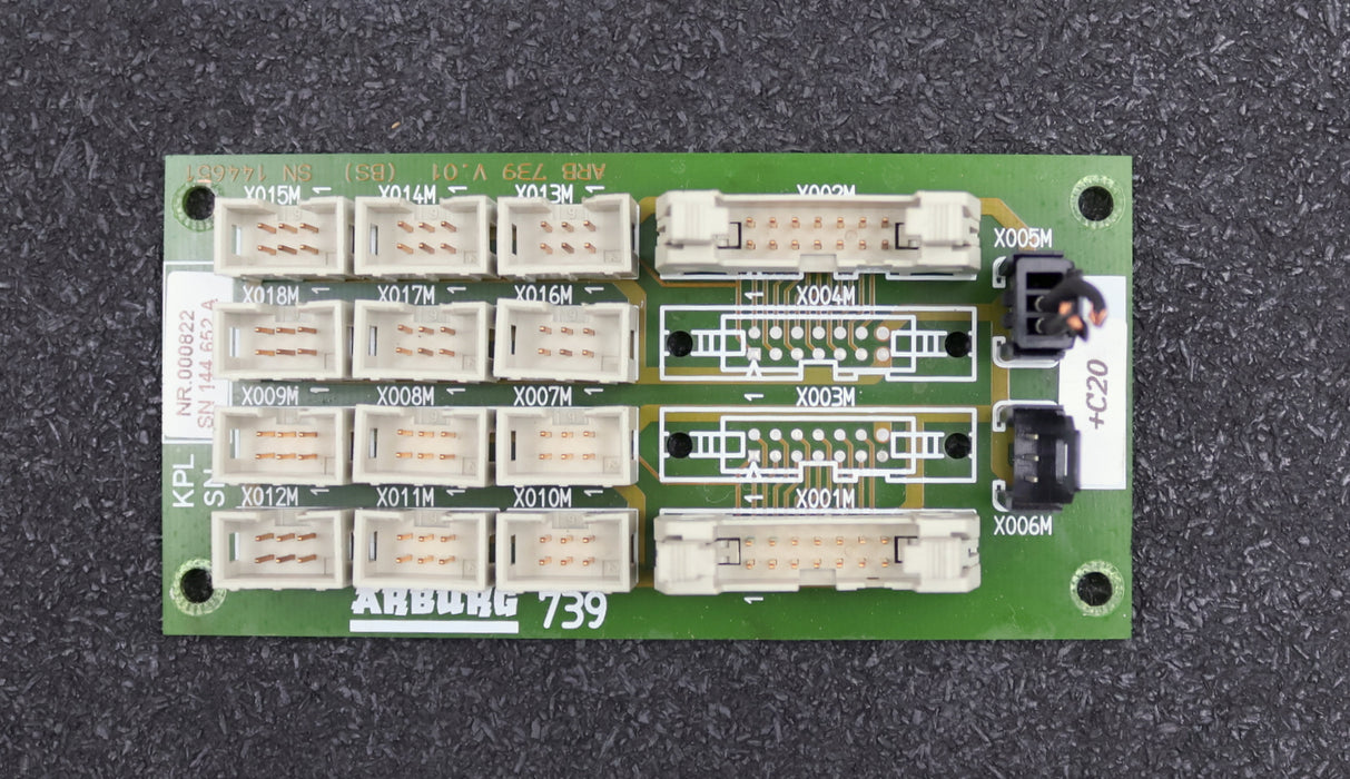 Bild des Artikels ARBURG-Steckplatine-ARB-739-SN-144651-gebraucht