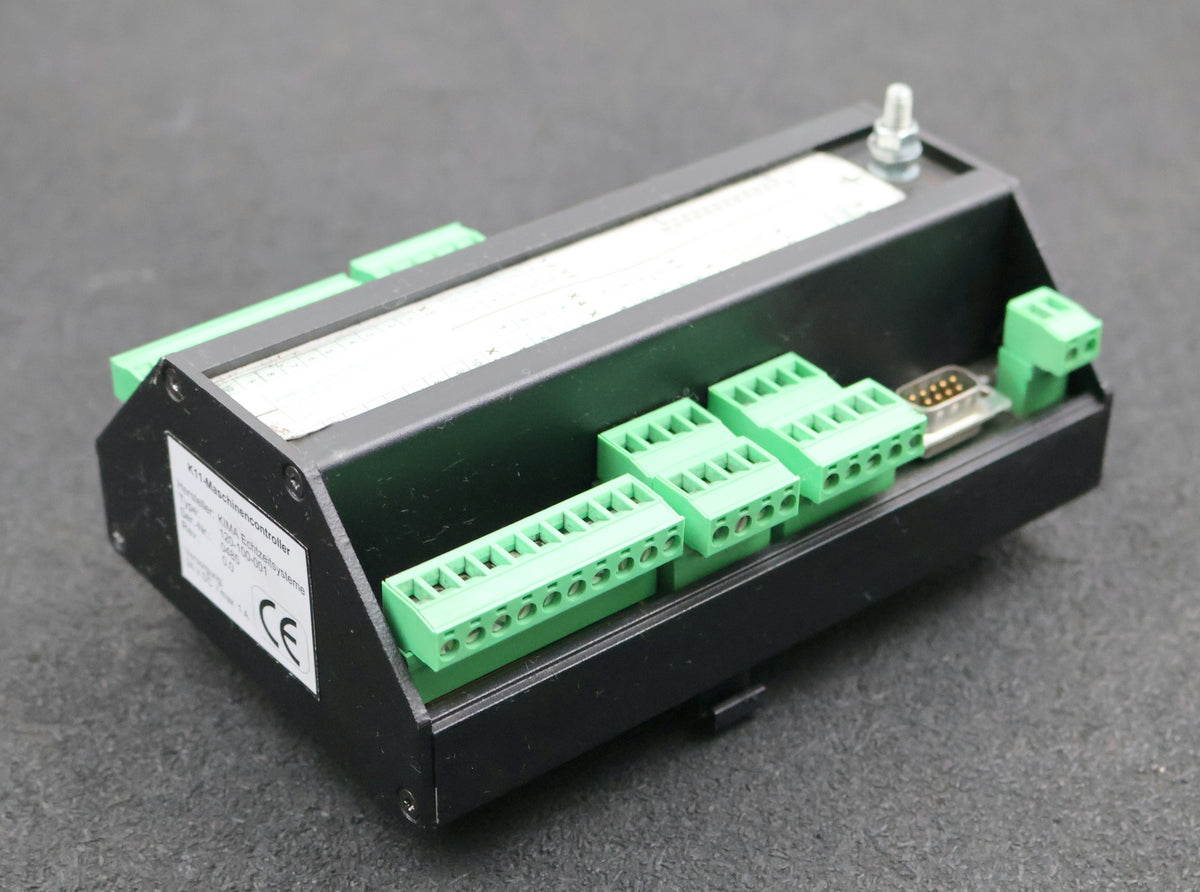 KIMA ECHTZEITSYSTEME Maschinencontroller K11 Type 120-100-001 24VDC 1A ...