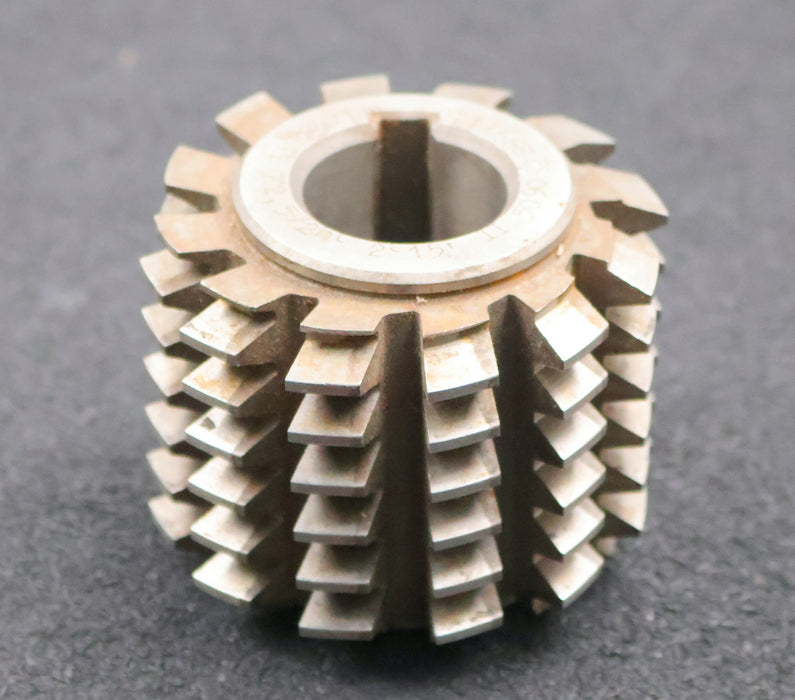Bild des Artikels PWS-Zahnrad-Wälzfräser-gear-hob-m=-2,5mm-EGW-20°-BP-II-nach-DIN3972-Ø70x58xØ27mm