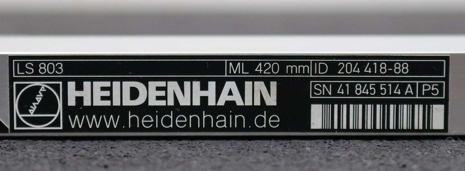 Bild des Artikels HEIDENHAIN-Gekapseltes-Längenmessgerät-LS803-ML-420mm-ID-204418-88-+/--10µm