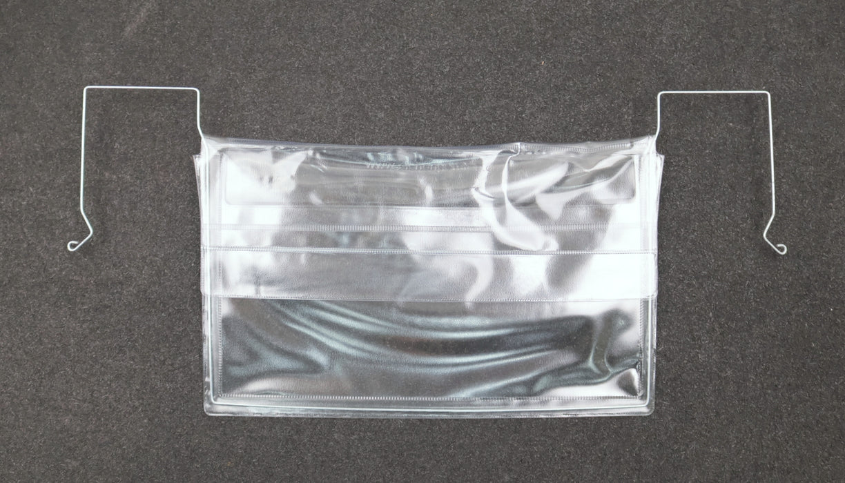 Bild des Artikels CICHON-+-GERSTEN-200x-Drahtbügeltaschen-Art.Nr.-110-A5-quer-mit-Klappe-185x280mm