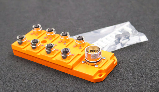 Bild des Artikels LUMBERG-Sensor/Aktorbox-passiv-ASBSV-8/LED-5-M12-Verteiler-mit-Metallgewinde