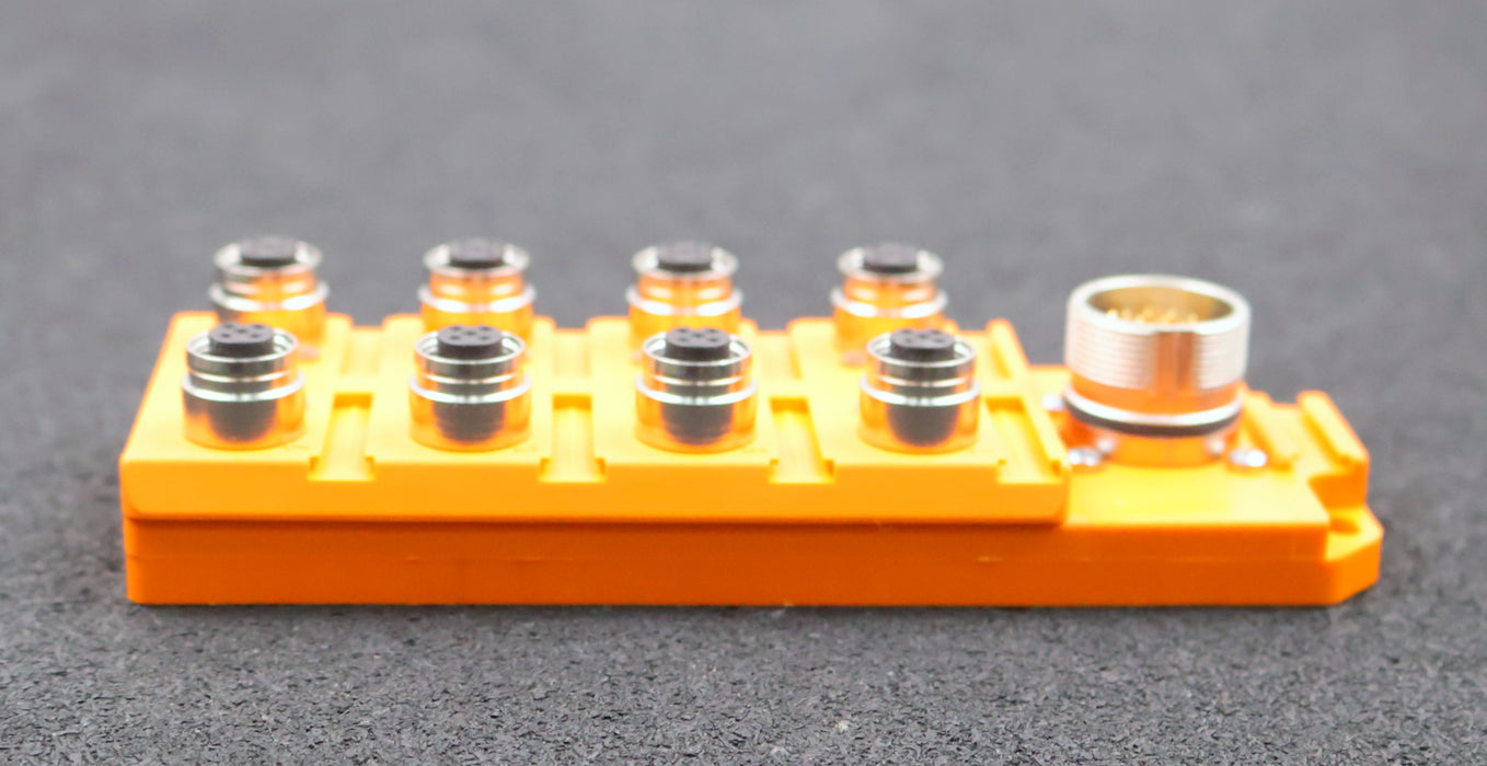 Bild des Artikels LUMBERG-Sensor/Aktorbox-passiv-ASBSV-8/LED-5-M12-Verteiler-mit-Metallgewinde