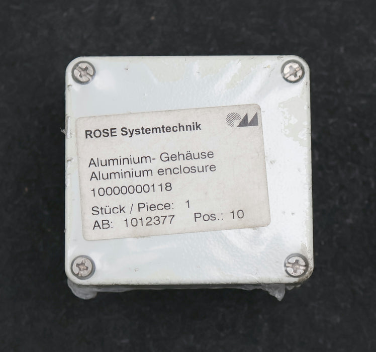 Bild des Artikels DEMAG-/-ROSE-Klemmenkasten-75x80x57M-d.-Nr.:-50465044-Material-Aluminium