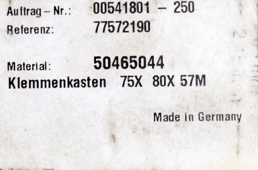 Bild des Artikels DEMAG-/-ROSE-Klemmenkasten-75x80x57M-d.-Nr.:-50465044-Material-Aluminium