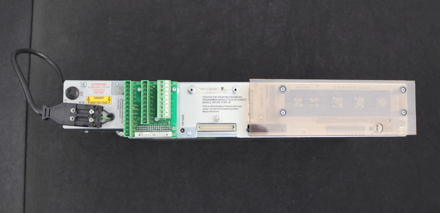 Bild des Artikels INDRAMAT-AC-Servocontroller-TDM-3.3-030-300-W1-mit-Hilfslüfter-LE5-220-gebraucht