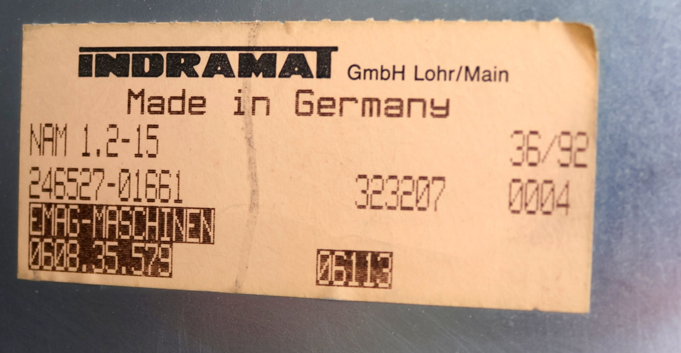 Bild des Artikels INDRAMAT-AC-Servo-Line-Former-NAM-1.2-15-gebraucht