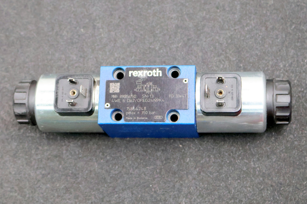 Bild des Artikels REXROTH-Wegeventil-4WE-6-J62/OFEG24N9K4-MNR:-R900567512-pmax:-350bar-gebraucht