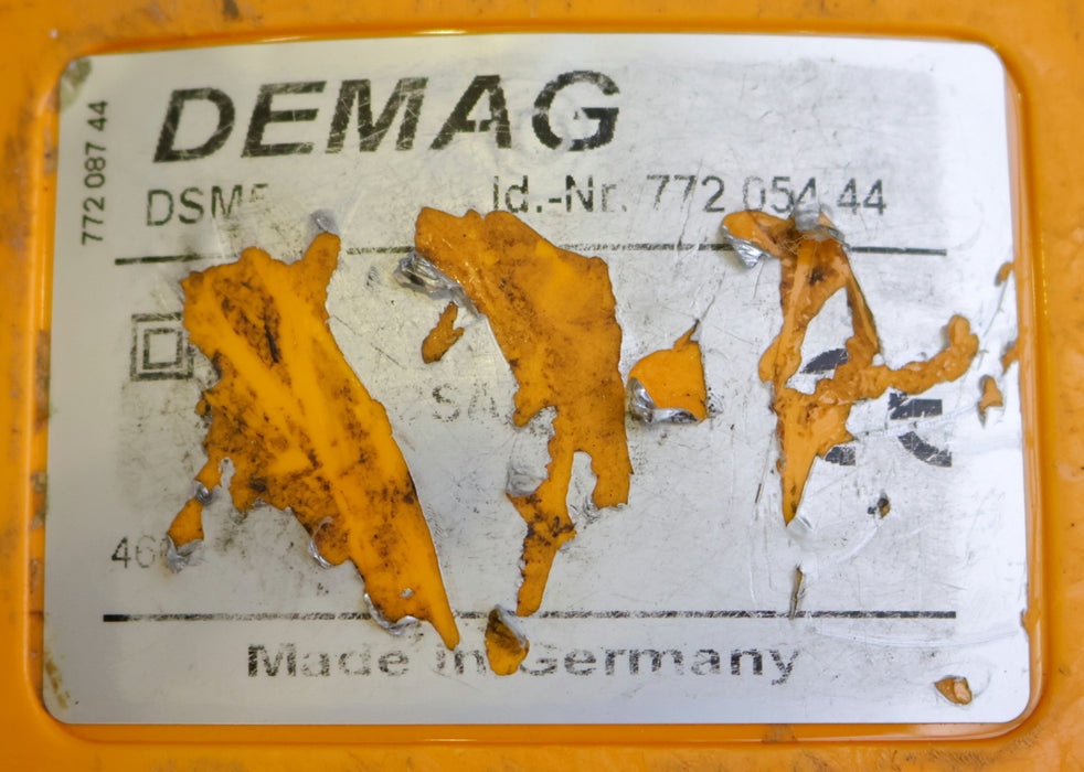 Bild des Artikels DEMAG-Elektrokettenzug-Typ-DKM-2-125-K-V3-F6-Tragfähigkeit-125kg-Hakenweg-2,8m