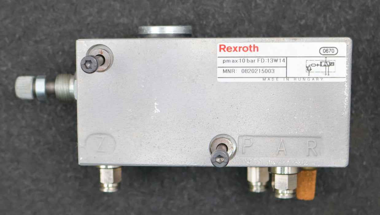 Bild des Artikels REXROTH-Verzögerungsventil-MNR:-0820215003-pmax:-10bar-gebraucht