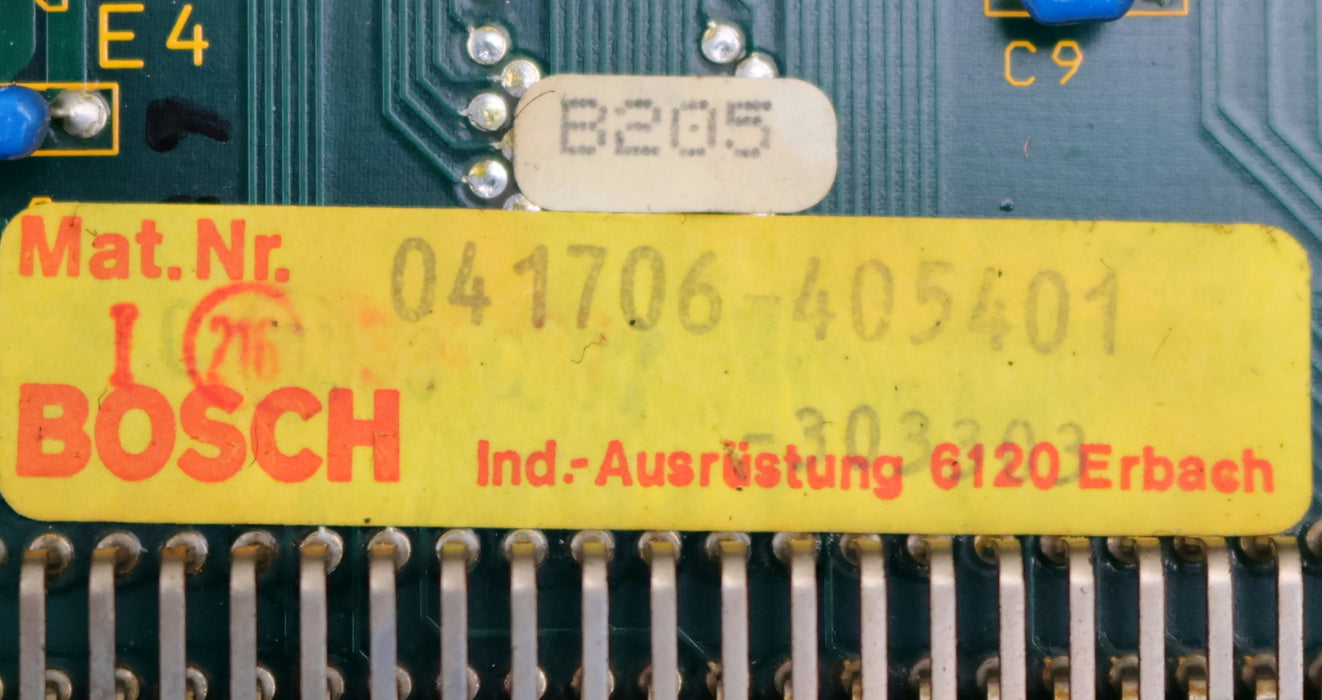 Bild des Artikels BOSCH-Zentraleinheit-ZE602-041706-405401-/-303303-mit-einem-Schlüssel-gebraucht