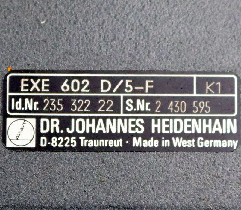 Bild des Artikels HEIDENHEIN-Interpolations--und-Digitalisierungs-Elektronik-EXE-602-D/5-F