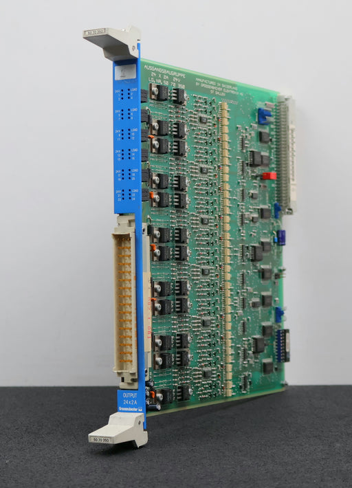 Bild des Artikels GROSSENBACHER-Ausgangsbaugruppe-Lg.Nr.-50-70-350-24x2A-24V-gebraucht