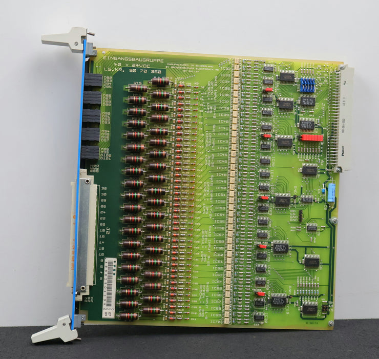 Bild des Artikels GROSSENBACHER-Eingangsbaugruppe-Lg.Nr.-50-70-360-40x-24VDC-gebraucht