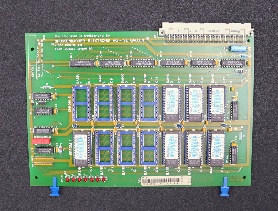 Bild des Artikels GROSSENBACHER-Video-Conroller-II-224K-Eprom-BG-Lg.Nr.-50-50-111-gebraucht