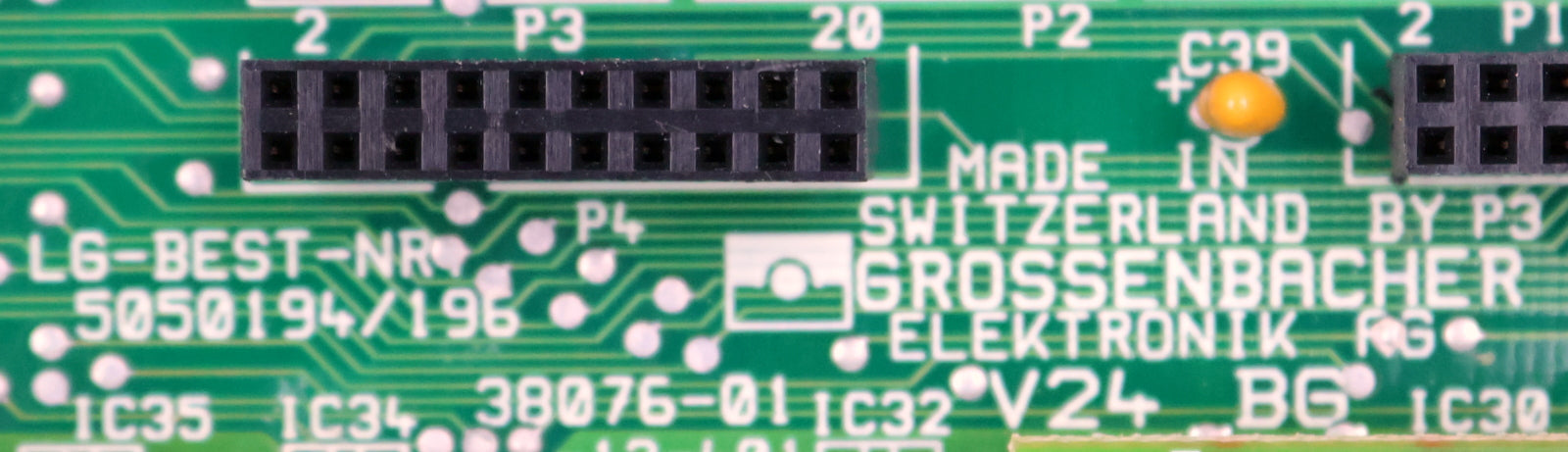 Bild des Artikels GROSSENBACHER-Einschubplatine-V24-BG-Lg.Nr.-50-50-194-Nr.-38076-01-12-401