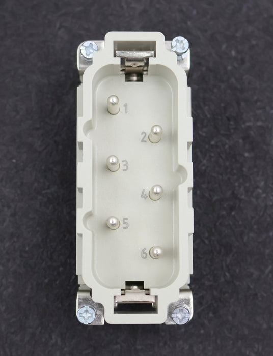 Bild des Artikels HARTING-Steckereinsatz-6-polig-HAN-6-HSB-STI-P/N-09310062601-unbenutzt-in-OVP