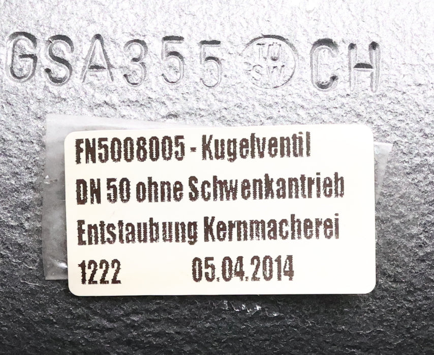 Bild des Artikels BÖHMER-KUGELHÄHNE-Kugelhahn-FKKA-50-1-U-DN050-PN16-Einbaulänge-145mm