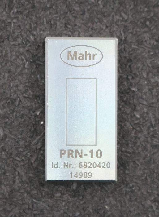 Bild des Artikels MAHR-Raunormal-PRN-10-Best.Nr.-6820420-Ra:-2,39µm-Rz=-9,16µm-Rmax=-9,29µm
