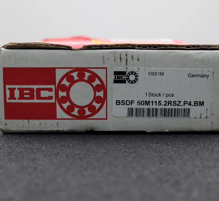 Bild des Artikels IBC-Präzisions-Axialschrägkugellager-BSDF-50M115.2RSZ.P4.BM-50-ZKLF-50115-2RS