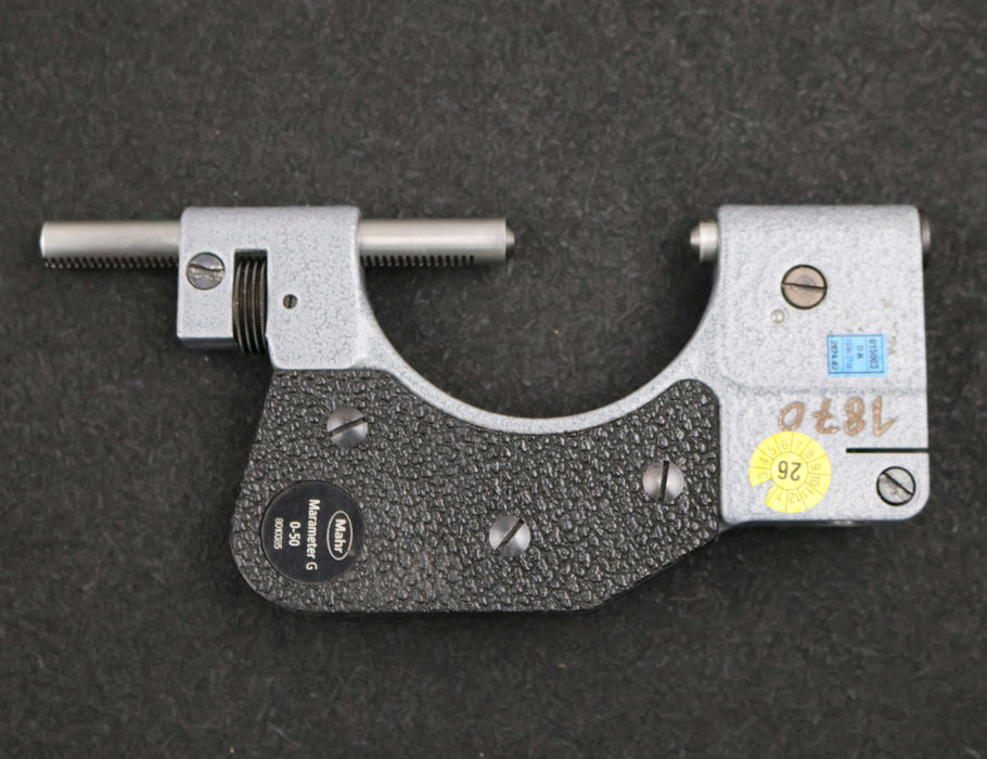 Bild des Artikels MAHR-Feinzeiger-Rachenlehre-MARAMETER-840-FG-Nr.-4454000-Messbereich-0-50mm-