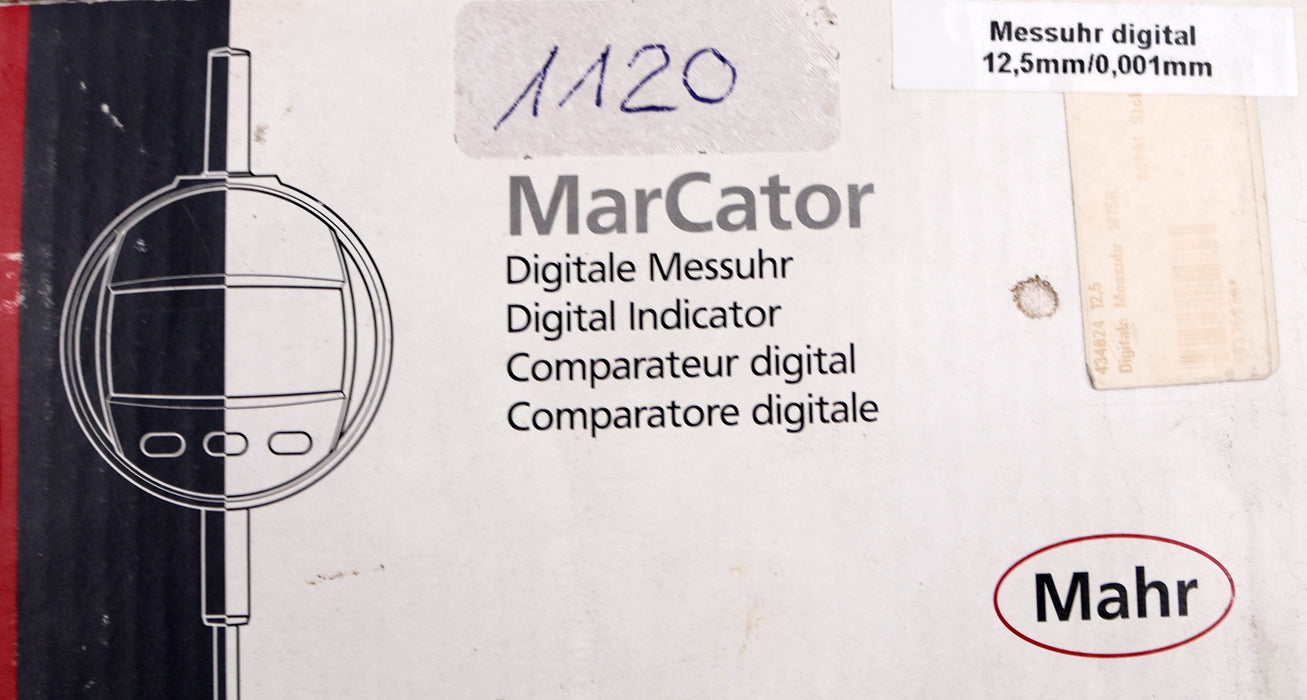 Bild des Artikels MAHR-digitale-Messuhr-1082-No.-4337020-0,001/12,5mm-Messspanne-0-12,5mm