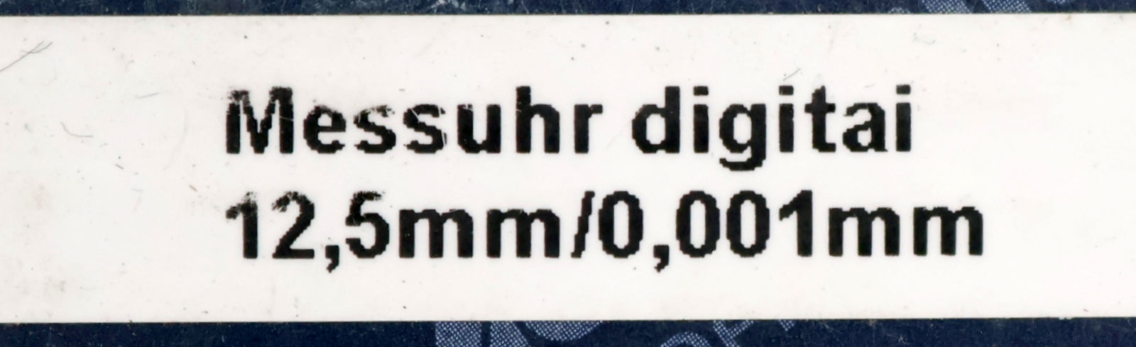 Bild des Artikels MAHR-digitale-Messuhr-1082-No.-4337021-0,001/25mm-Messspanne-0-25mm-gebraucht