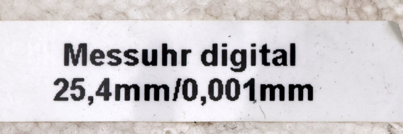 Bild des Artikels MAHR-MILLITAST-digitale-Messuhr-1085-No.-4336300-0,001/25mm-Messspanne-0-25mm