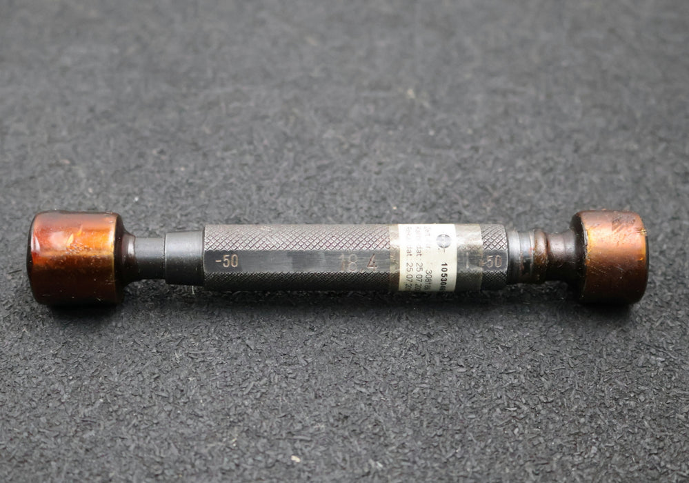 Bild des Artikels CORRODI-Grenzlehrdorn-Gut/Ausschuss-Prüfdorn-Ø-18,4-Toleranzbereich--50-/-+50µm