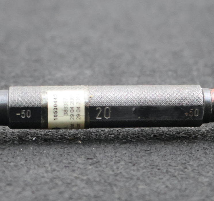 Bild des Artikels CORRODI-Grenzlehrdorn-Gut/Ausschuss-Prüfdorn-Ø-20-Toleranzbereich--50-/-+50µm