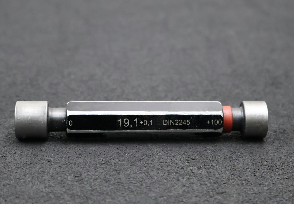 Bild des Artikels Grenzlehrdorn-Gut/Ausschuss-Prüfdorn-Ø-19,1-+-0,1-DIN-2245-Toleranzbereich