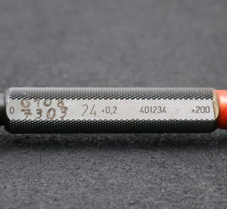 Bild des Artikels Grenzlehrdorn-Gut/Ausschuss-Prüfdorn-Ø-24-+-0,2-Toleranzbereich-0-/-+200µm