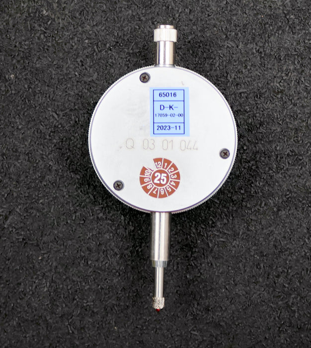 Bild des Artikels HAHN-&-KOLB-Feinzeiger-43200/10/58-0,01/10mm-Skalenteilungswert-10µm-Hub-10mm