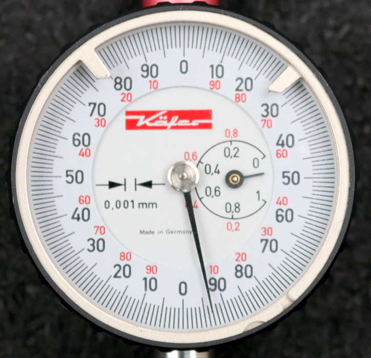 Bild des Artikels KÄFER-Feinzeiger-XH-394359-0,001/1mm-Skalenteilungswert-1µm-Hub-1mm